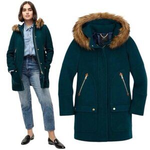 J. Crew women’s jacket Nello Gori Italian stadium cloth
#J5488 size 8 NWT $398